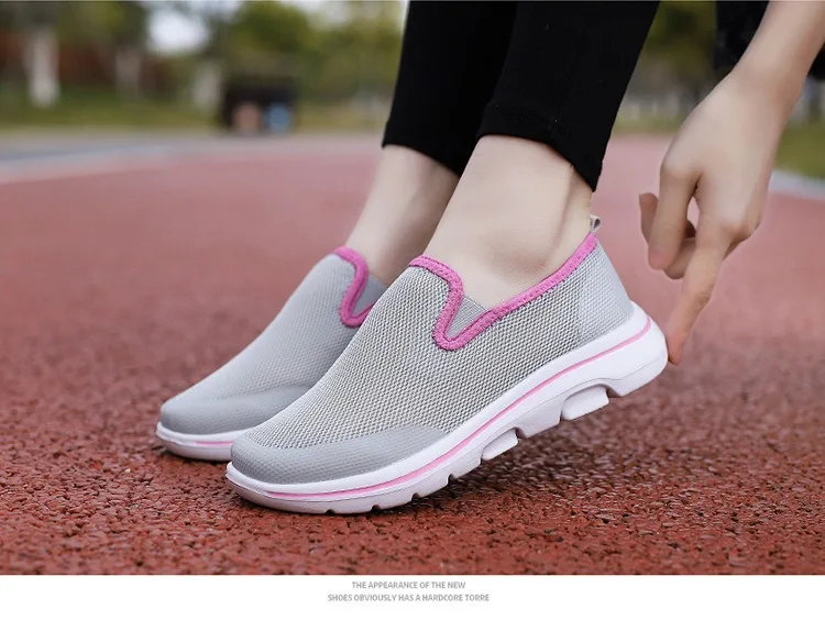 Zapatos informales transpirables y antideslizantes para hombre y mujer, zapatillas deportivas informales para exteriores, calzado para correr, moda de primavera y otoño, novedad