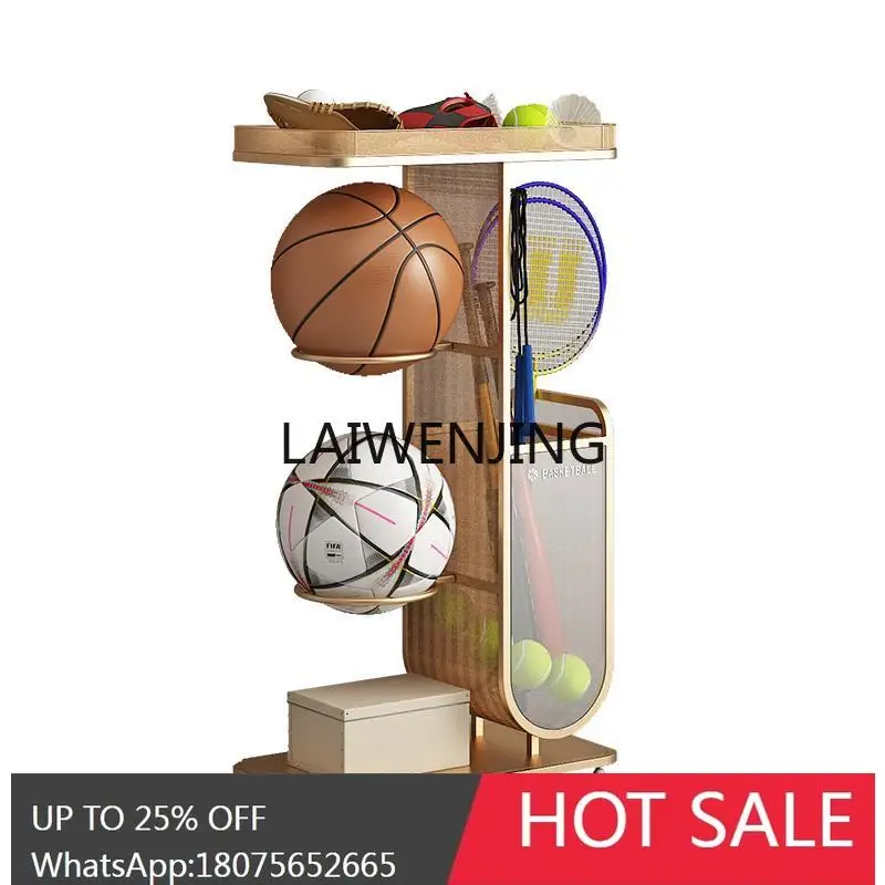 Household Storage Rack Indoor Sports Equipment Ball Rack Sports Racket Storage Frame