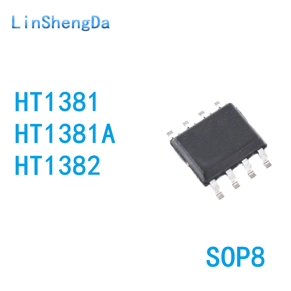 10PCS HT1381 HT1381A HT1382 SMD SOP8 I2C Interface Serial Clock Chip IC