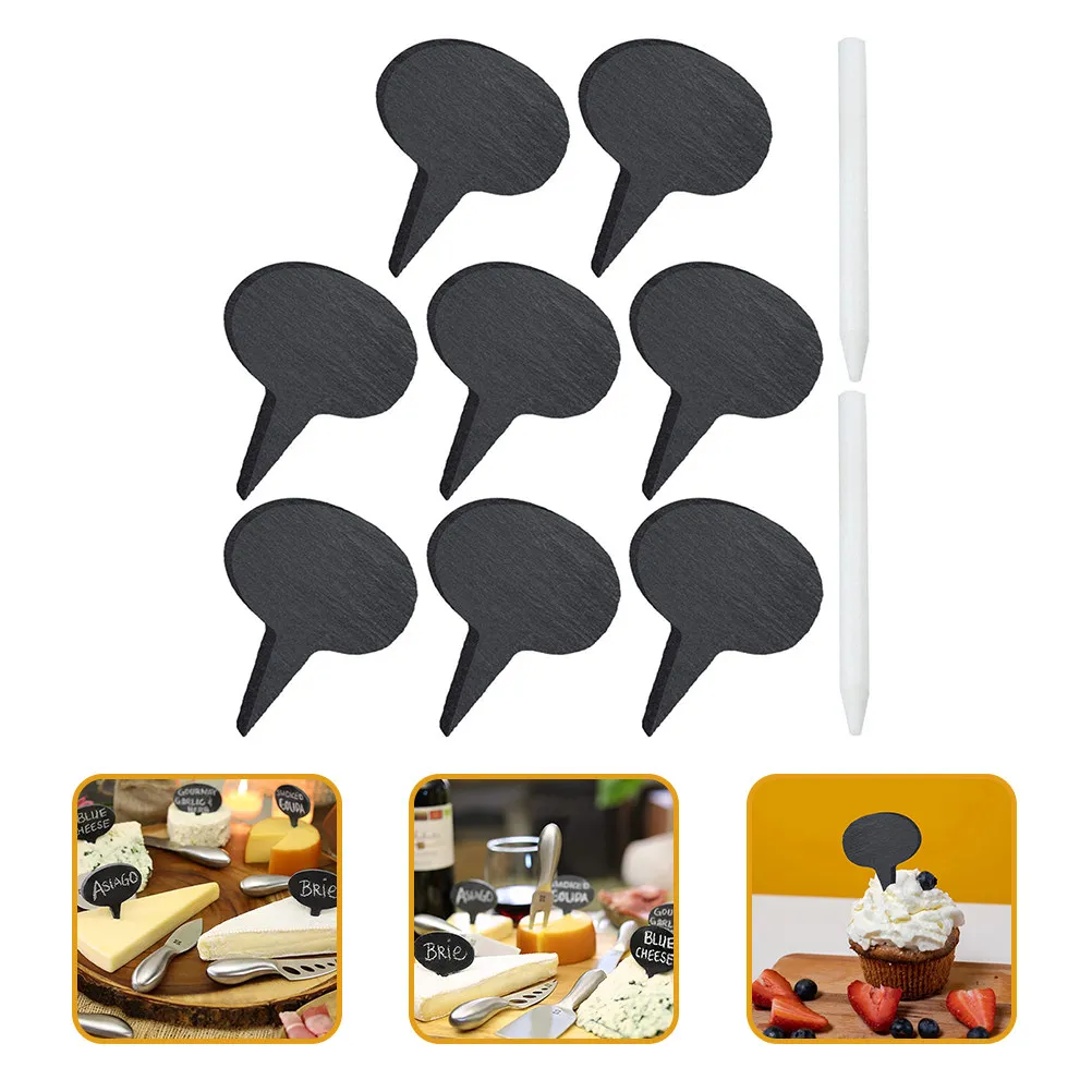 1Set Cheese Marker Set Board Chalk Signs Soapstone Chalk Labels Party Cheese Markers Charcuterie Accessories