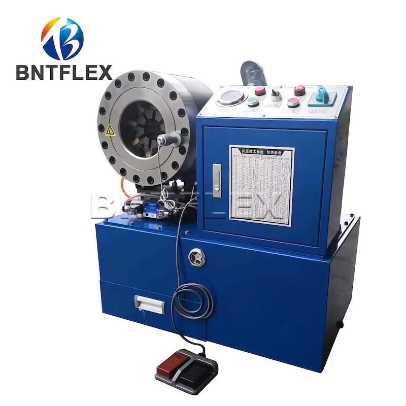 Cost-effective Hose 4sp BNT68 Used High Pressure Manual Hose Crimping Machine Hydraulic Hose Crimping Machine Manufacturer