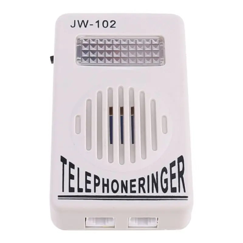 Telephone Phone Ring Ringing Amplifier Ring Speaker Light Flasher Used in Noisy Environments Easy to Use