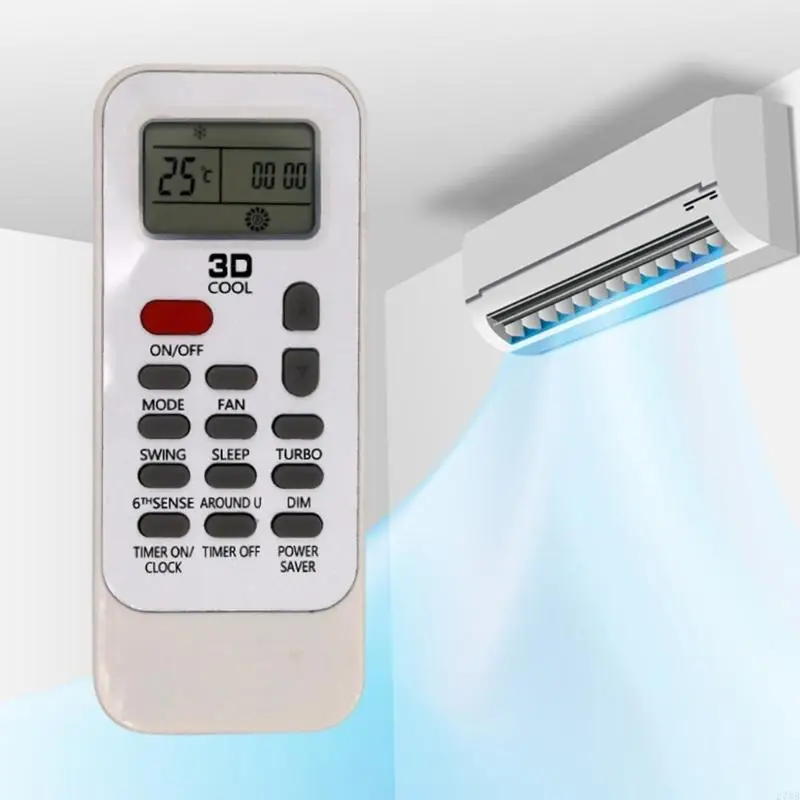 جهاز تحكم عن بعد لمكيف الهواء العالمي لواجهات DG11J1-34 البديهية #4