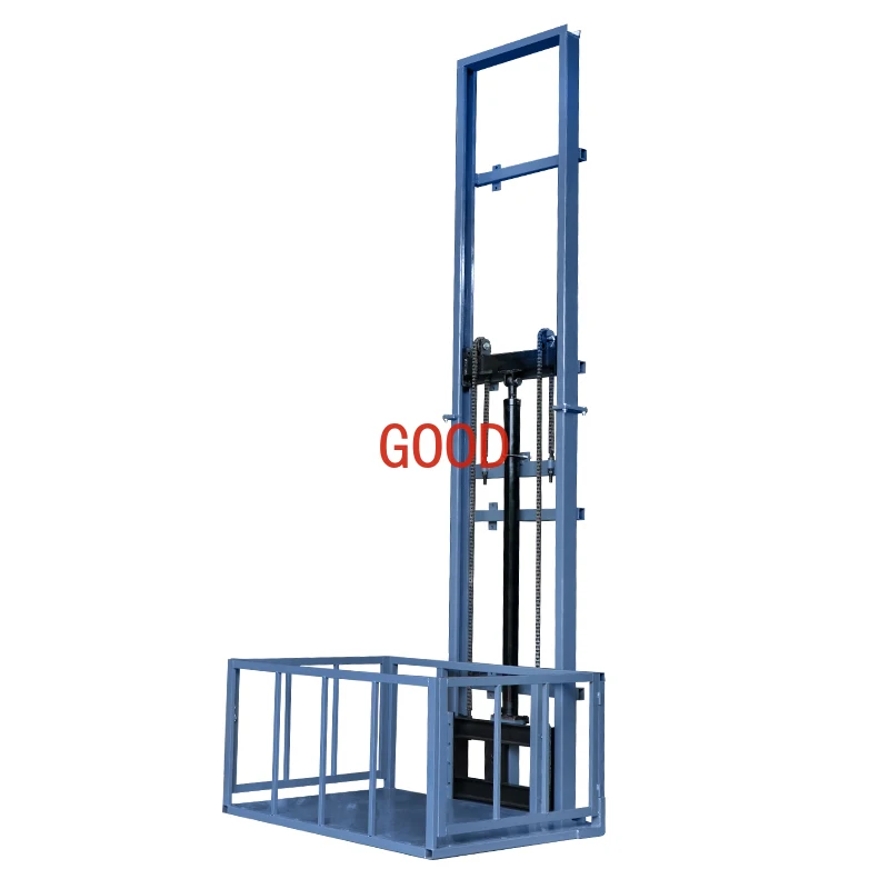 

Electric hydraulic lift freight elevator Small lifting platform Electric lift