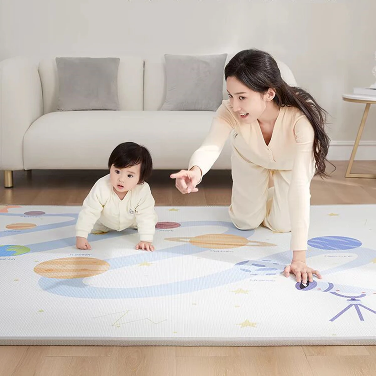 

Non-Toxic Thicken 1/0.5cm Baby Play Mat Educational Children's Carpets in The Nursery Climbing Pad Kids Rug Activitys Games Toys