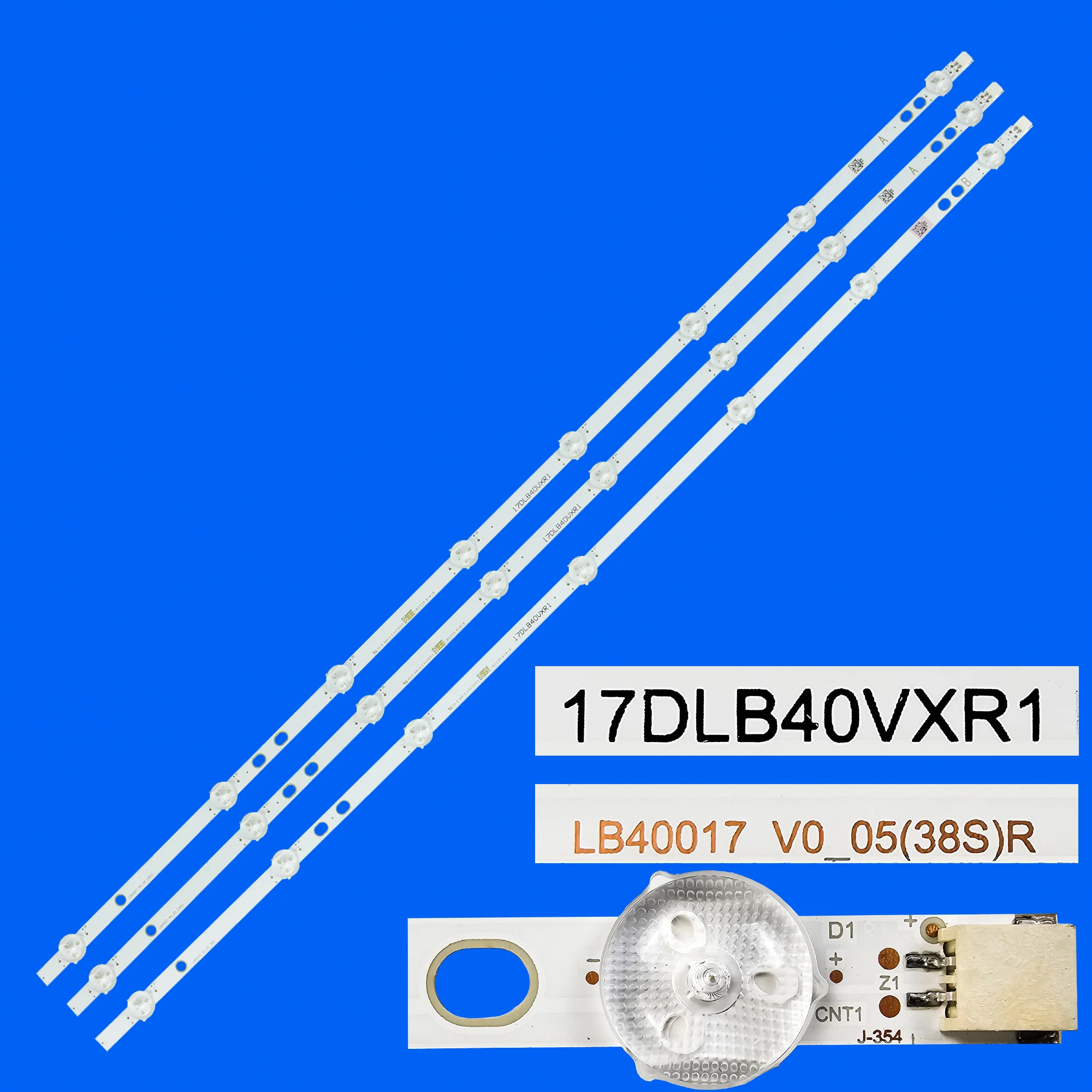 

1/5/10 Kit LED Backlight strip for D40F286B4CW D40F287A3CW LED40F7075NS TX40C200E TL40DLED302SB16 LT-40VG764