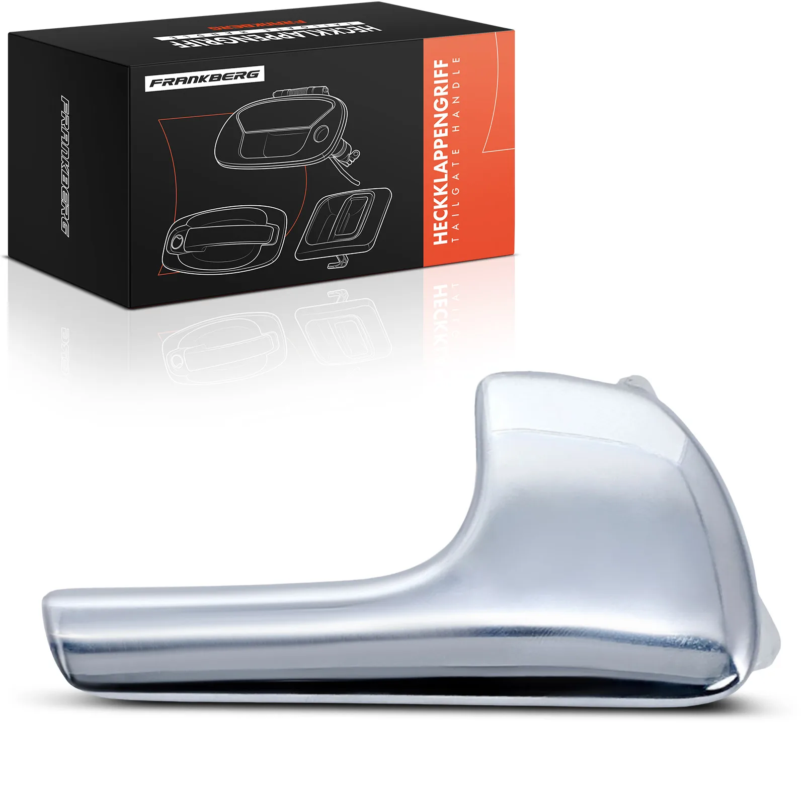 Frankberg 1x Binnendeurgreep rechts voor Seat Ibiza III 6L1 1.2L 1.4L 1.6L 1.8L 1.9L 2.0L 2004 6L0837114