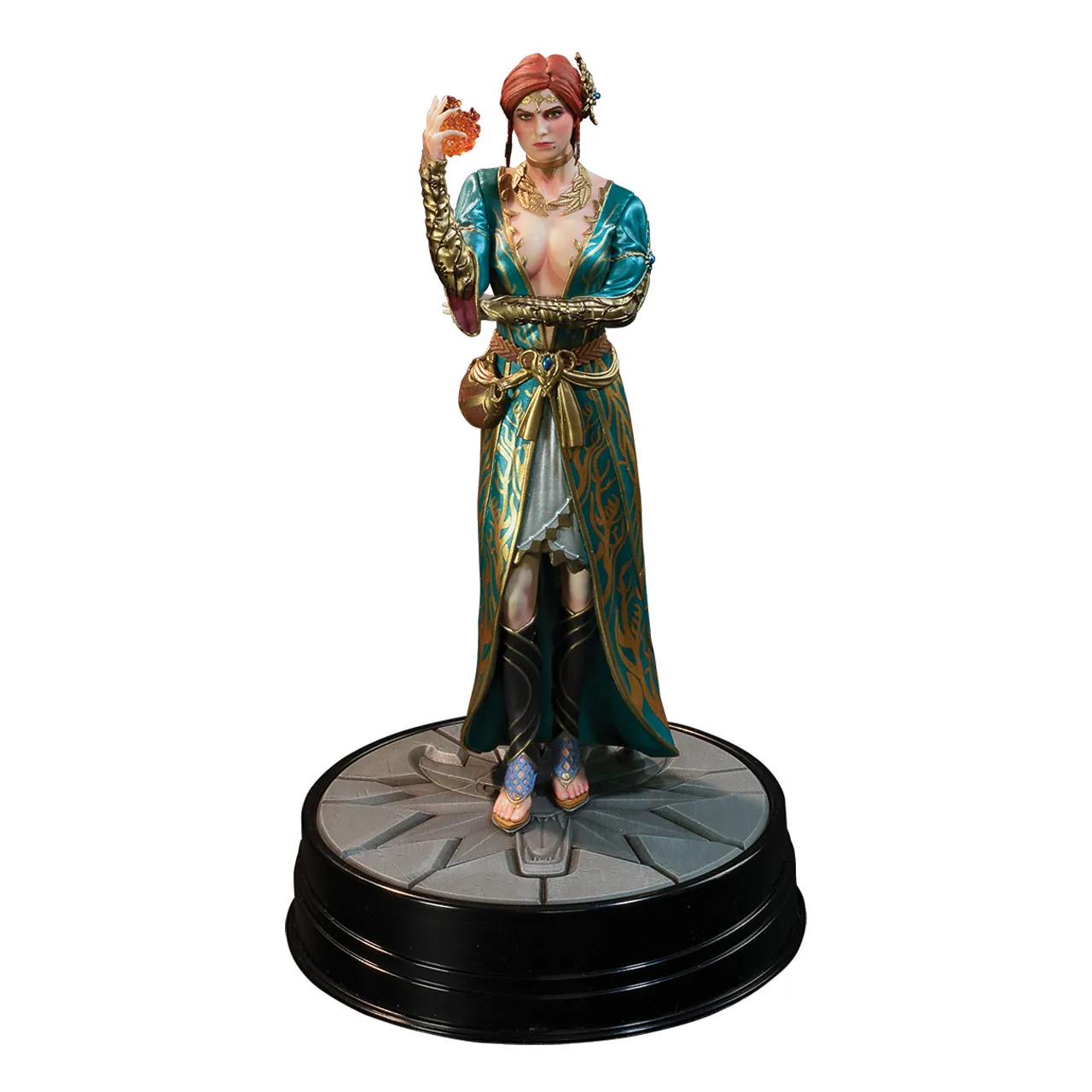 Figura de PVC de la serie 2 de Triss Merigold de Dark Horse, auténtica y completamente nueva, de The Witcher 3