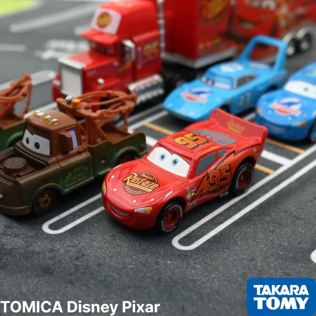 

Cars Disney Pixar Kids Toys Tomica Takara Tomy Racing Miniature Diecast Alloy Free Wheels Anime Model Collection Toy for Boys