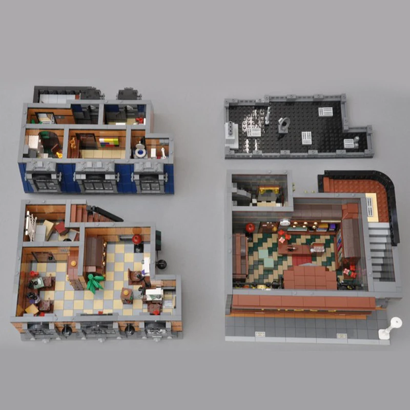 4915 Piezas de Bloques de Construcción Modulares, Personalizables, Bloques de Construcción Modulares, Diseño Creativo Educativo, Juguete de Bricolaje para Festivales, Regalo