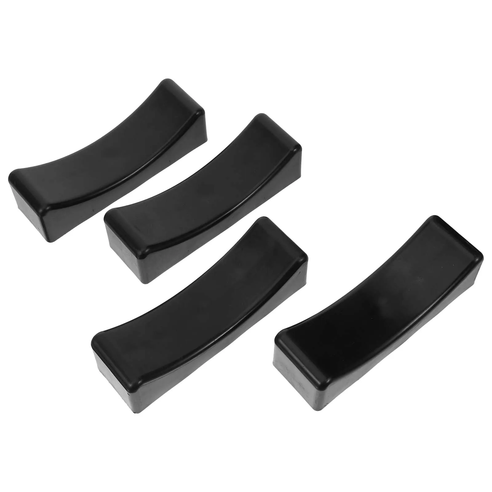 4 قطعة رف تخزين الدمبل البلاستيك مستقرة دائم حامل الوزن حامل للدمبل الصالة الرياضية استخدام حامل الدمبل بار جرس الوسادة #5