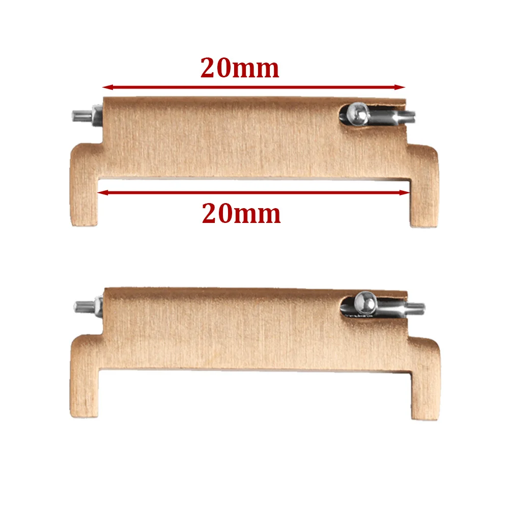 1 Paar Metalladapter für Armbänder, 18 mm auf 20/22 mm, 20 mm auf 18/20/22 mm, 22 mm auf 18/22 mm, Schnellverschluss-Steckverbinder, Uhrenarmband-Zubehör