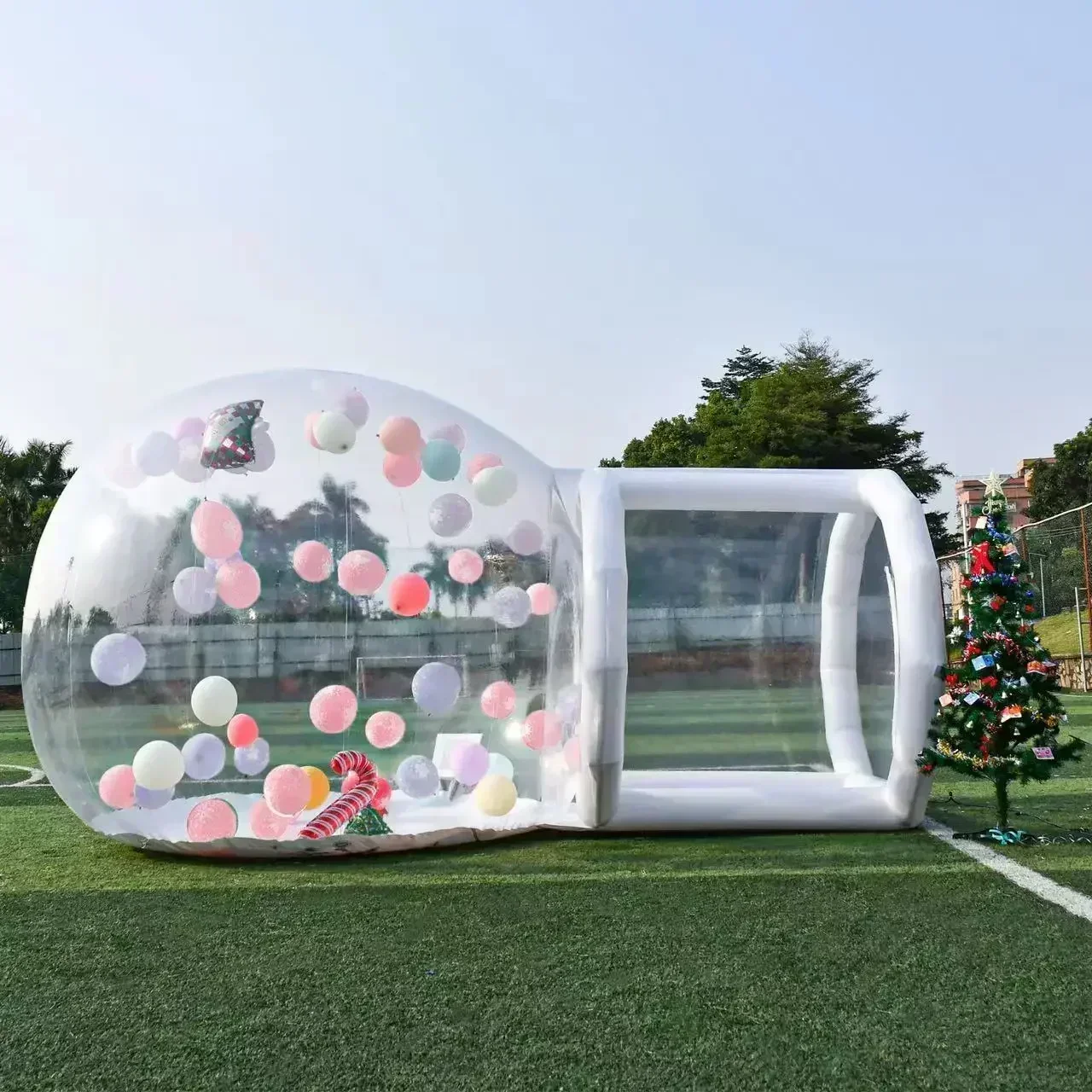 Inflatable Bubble House for Party Supplies,Outdoor Wedding Decor,Kids Birthday Party amusement park, Transparent Bubble Dome