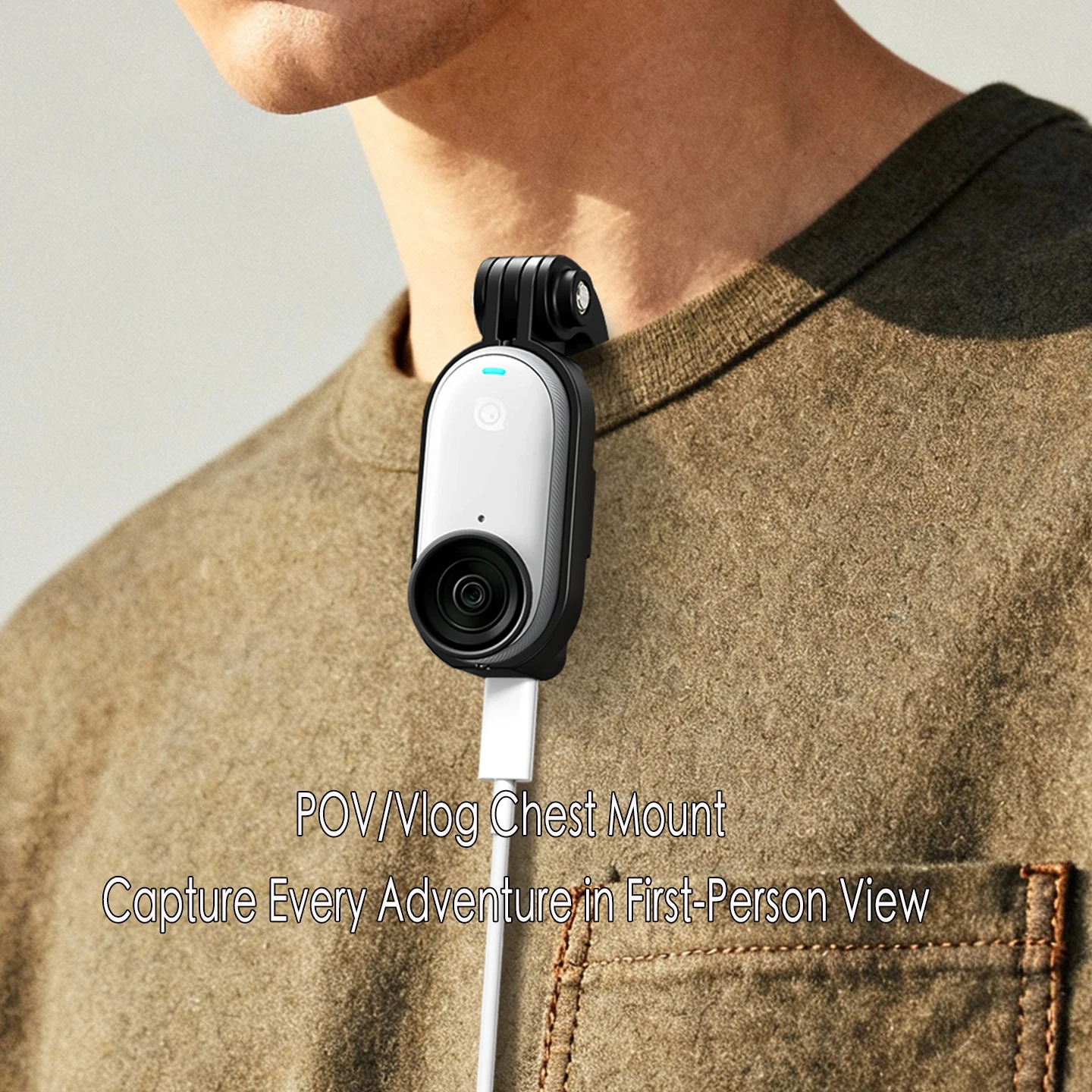 Fácil clipe chapéu clipe supor - Insta360 Camera Go 3 avaliação e preço