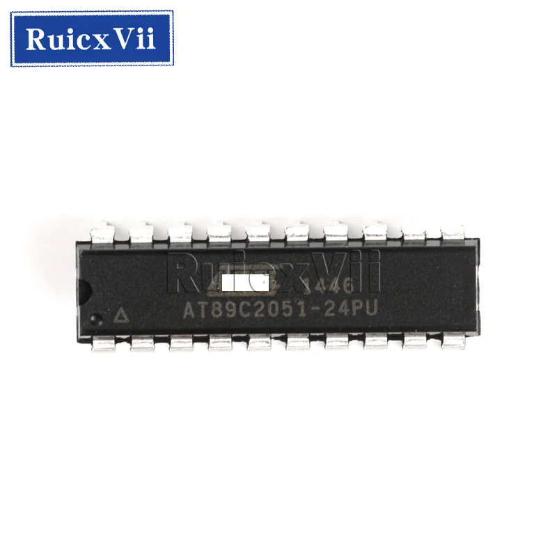 

2PCS 5PCS AT89C2051-24PU DIP20 Microcontroller Brand New Original Stock