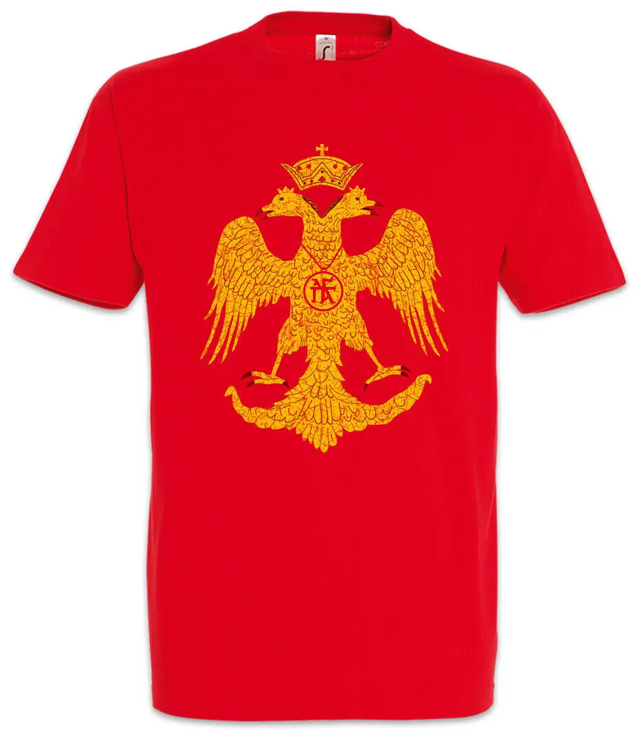 Rome Empire Roman Legion Symbol Byzantium Eagle Flag T Shirt. Short Sleeve 100% Cotton Casual T-shirts Loose Top Size S-3XL