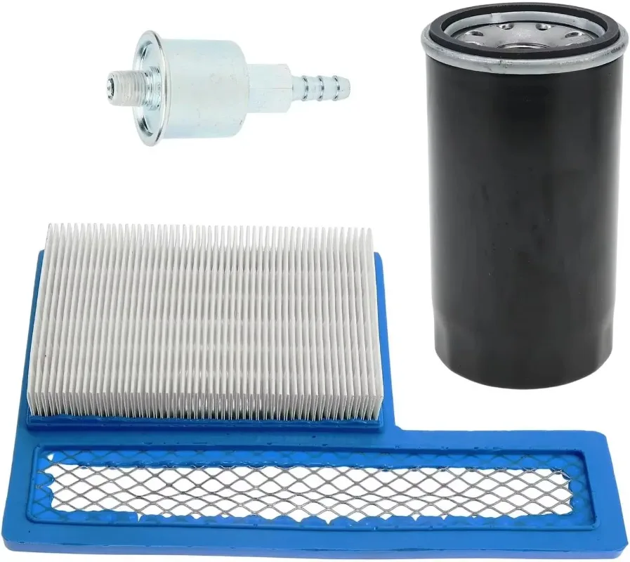 Tune Up Kit 140-3116 Air Filter, 122-0836 Oil Filter & Fuel Filter E11015 Electric Fuel Pump Fit for Onan QG 5500 7000 RV Genera