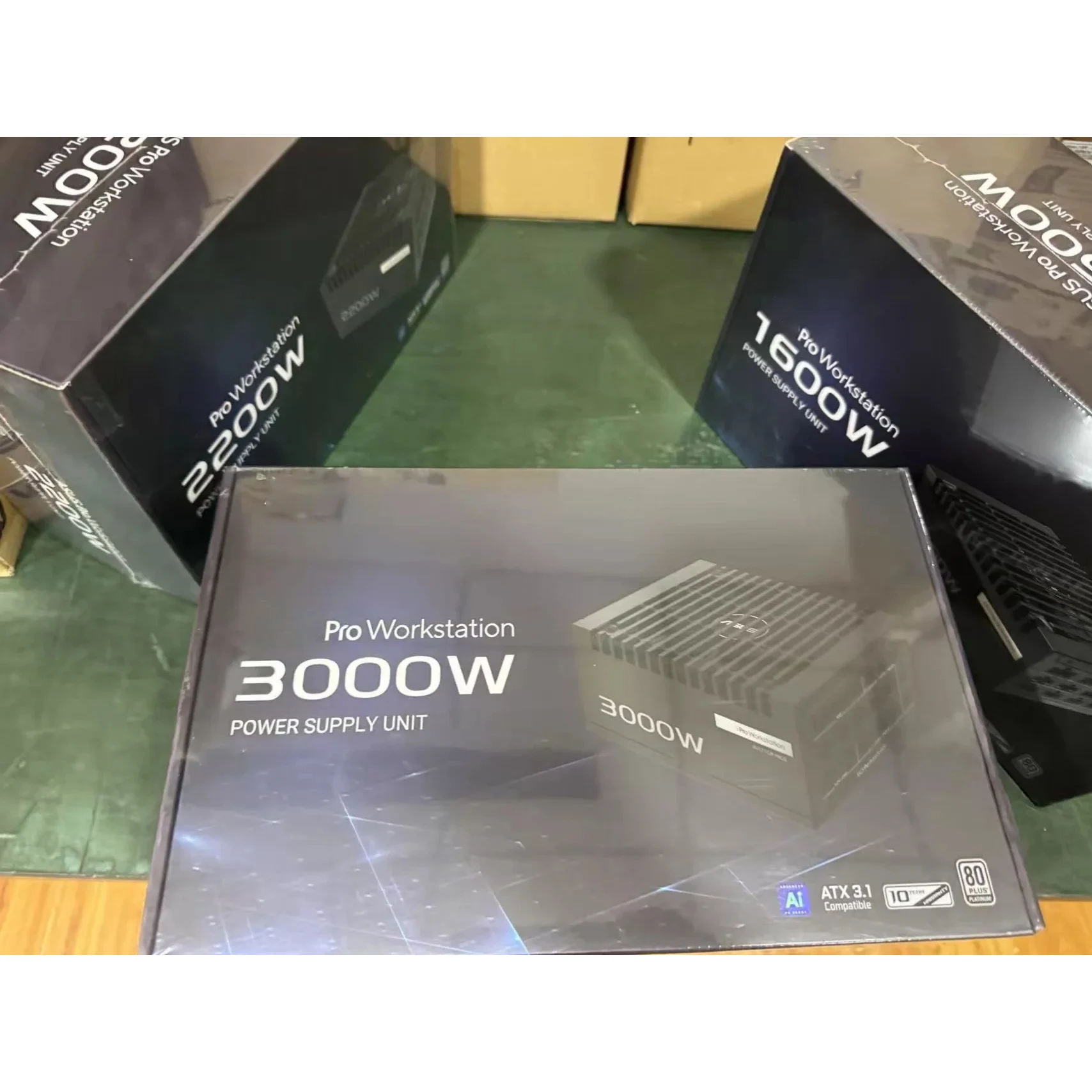 Pro WS 1600W Platinum Pro WS 2200W Platinum Pro WS 3000W Platinum Pro workstation power