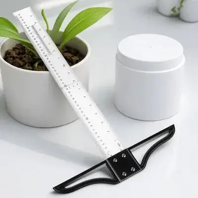 Линейка, прочный акрил, АБС-пластик, деревообрабатывающий измерительный инструмент, прецизионная маркировка, T-принадлежности для архитектуры