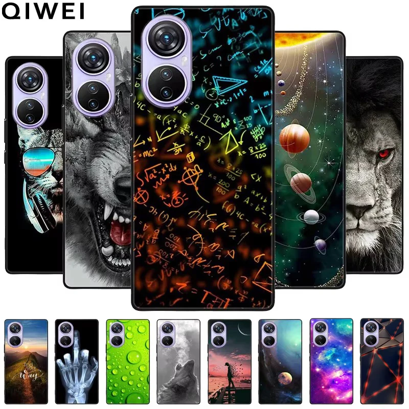 For Blackview A200 Pro Case A200Pro Cool Animals Wolf Silicon Back Cover for Blackview A 200 Pro Shockproof TPU Shell Soft Cases