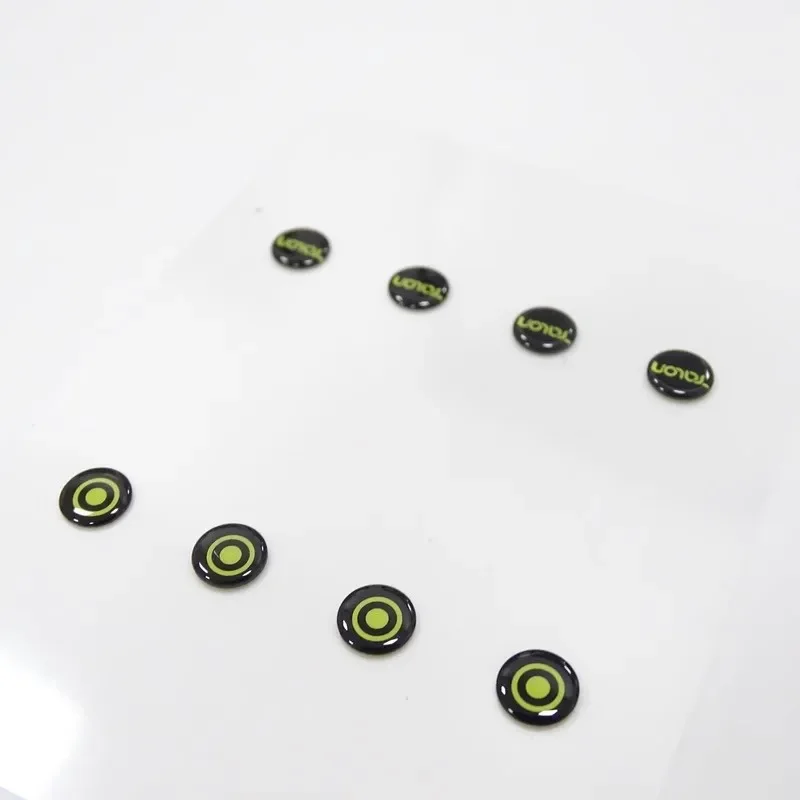 1 Pack Talon Games DIY Small Round Tempered glass Mouse Skates Smooth Mice Glides Feet Diameter Is 6mm