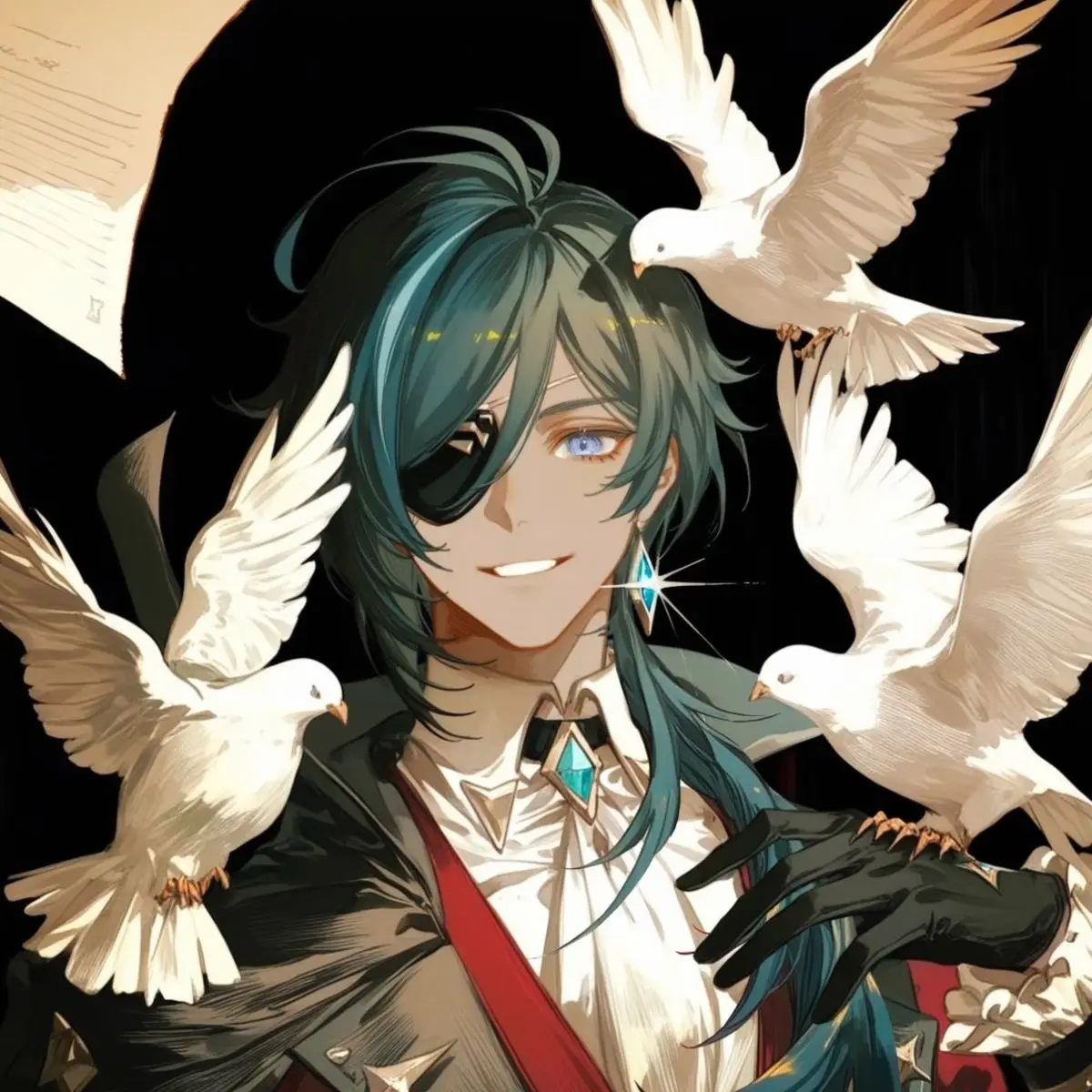 Kaeya Alberich Genshin Impact 10CM Game Cosplay Cotton Animal Body Cute Plush Cartoon Figure Pendant Fans Xmas Gift Halloween