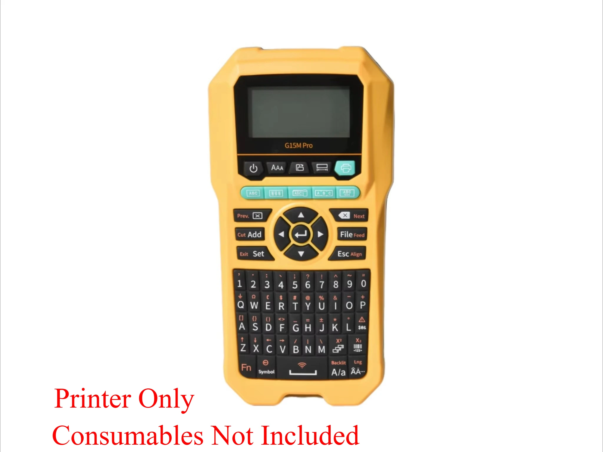 Portable Thermal Transfer Cable Label Printer 15mm 203DPI