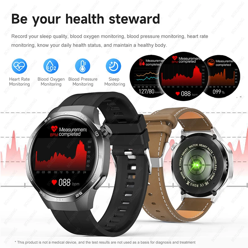 New For Huawei Watch GT5 Pro Smart Watch HD AMOLED Screen NFC GPS Tracker Bluetooth Call Health Waterproof Smartwatch Men Women image 6