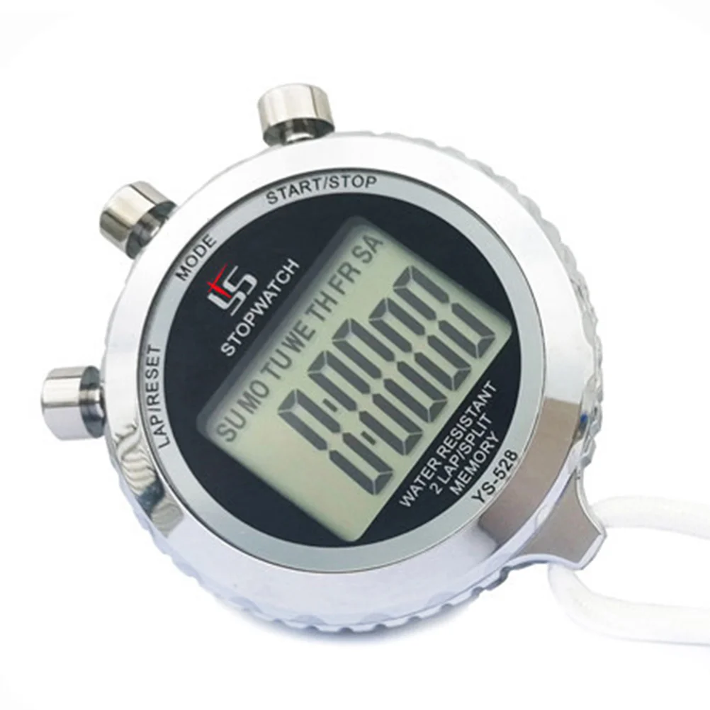 Stopwatch Sport and Date 30 Minutes Movement Timer Electronic for Aports Game Full Metal Fitness