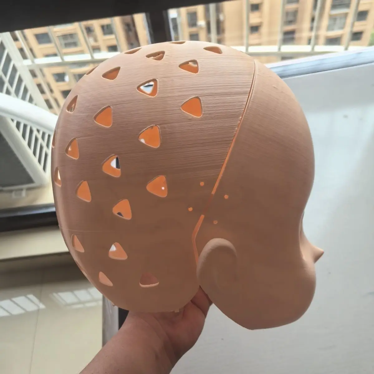 Customize  Kigurumi Half Head with Lock Anime Cosplay Kig Mask Costumes Accessories 3D Head Shell Prop