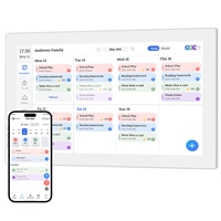 15.6-inch Digital Calendar Planner Chore Chart 1080P HD Touch Screen Wall-mounted/Desktop Smart Electronic Calendar Planner