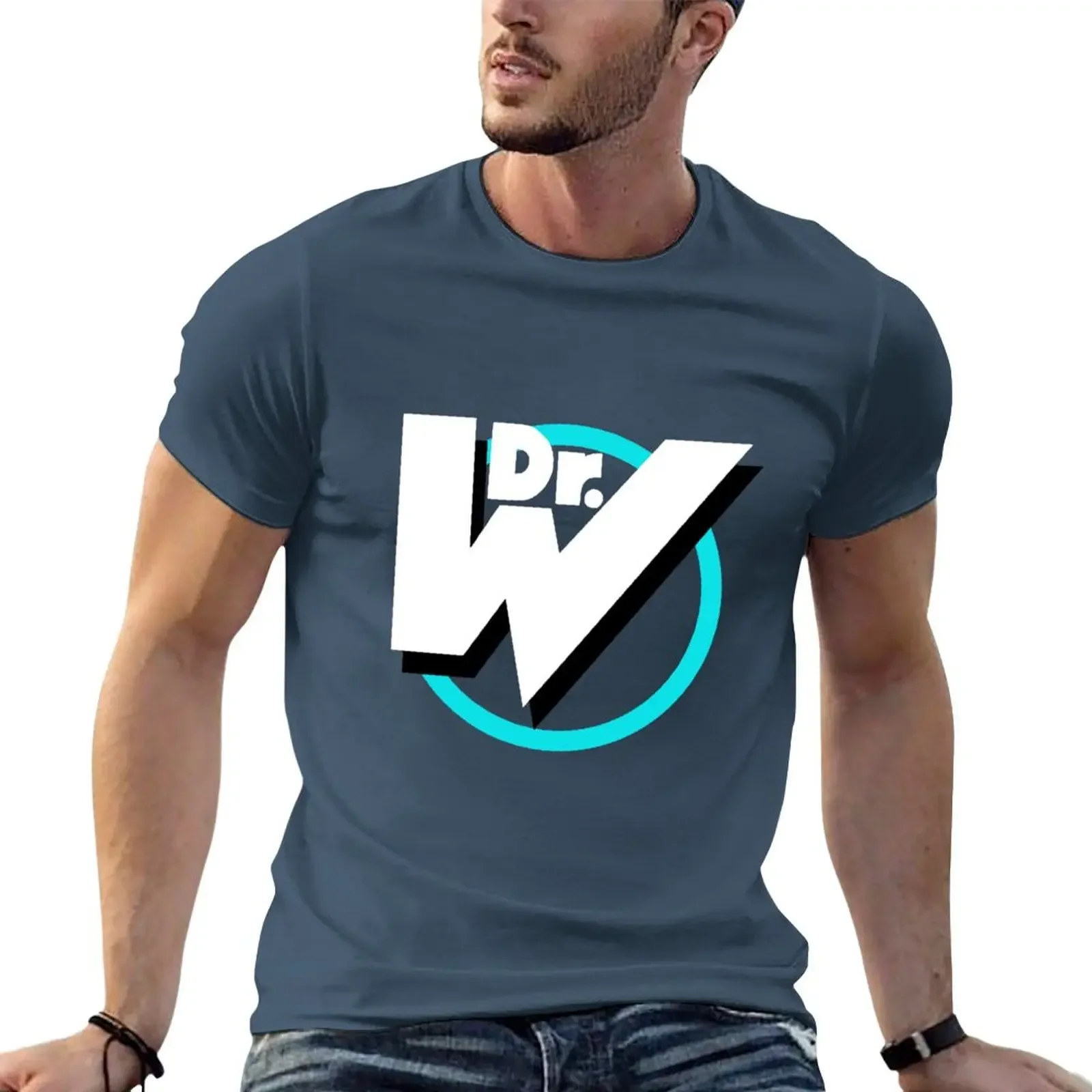 New Dr. Wily Logo T-Shirt heavyweight t shirts anime mens graphic t-shirts big and tall