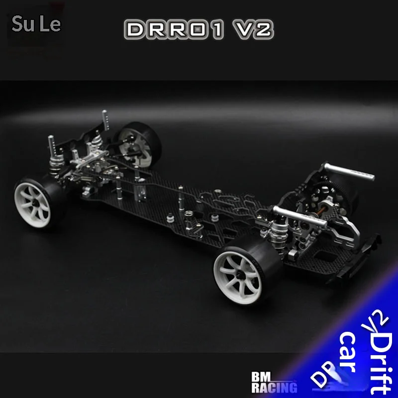 Bm Racing Drr01 V2 Rc Drift Car 1 10 2wd Rear Drive Slide Rail Carbon Fiber Frame Electric Belt Drive Kit For Rc Hobby