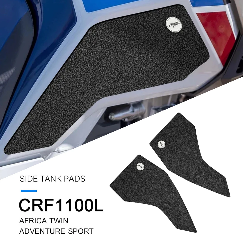 Motorcycle Anti-slip Side Tank Pad Sticker For HONDA Africa Twin  CRF1100 CRF 1100 L 1100L crf1100l ADV ADVENTURE SPORT 2020 202