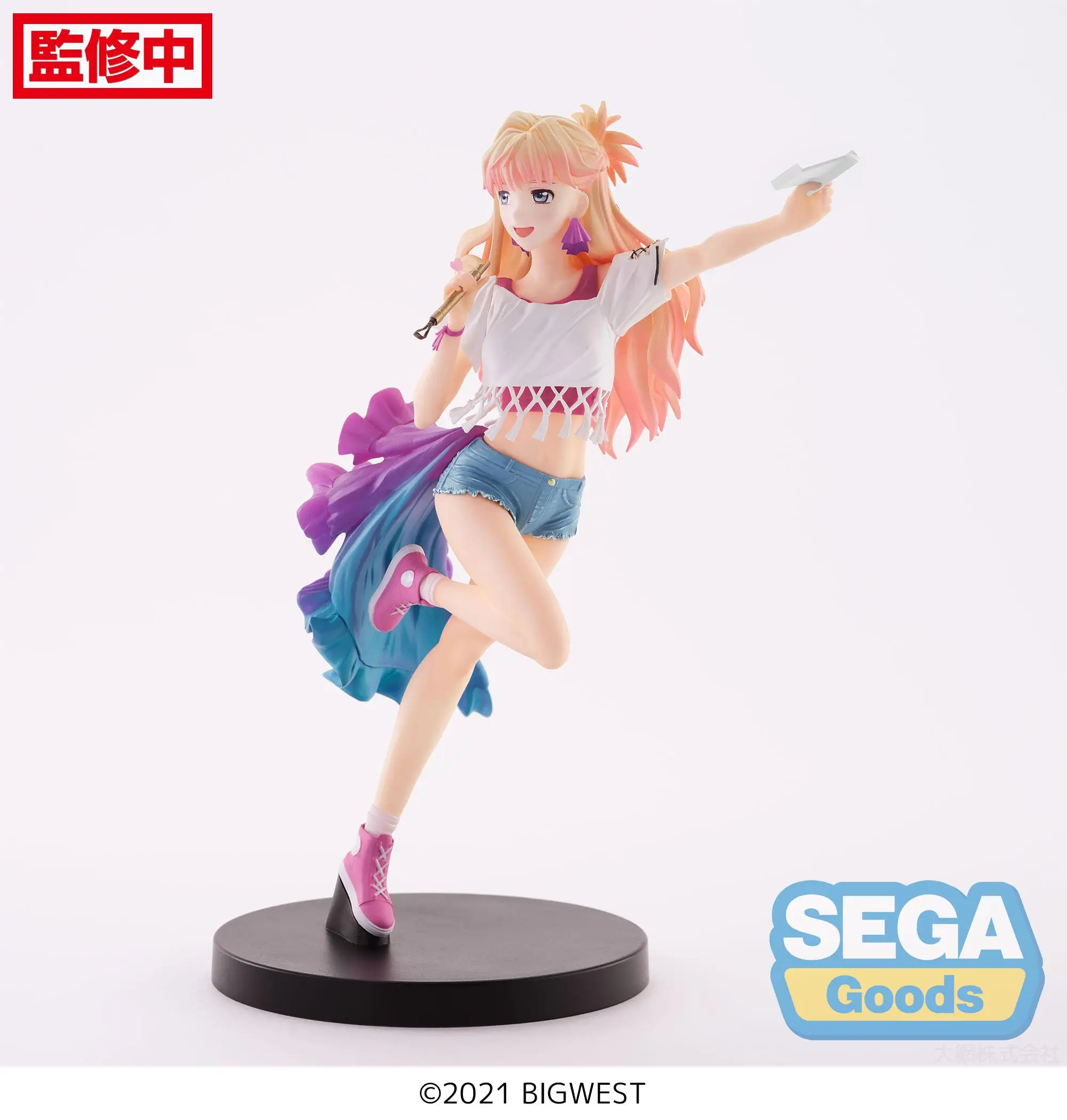 In Stock Original SEGA Macross Frontier Sheryl Nome PVC Anime Figures Action Figure Model Toys