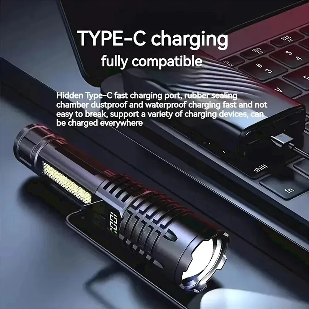 High Power COB Flashlight 5