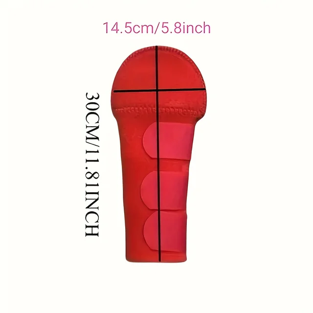 1pc Durable Polyester Horse Tail Protector Bag with Adjustable Shoulder Strap - Weather-Resistant Equestrian Gear for Horse Care 4
