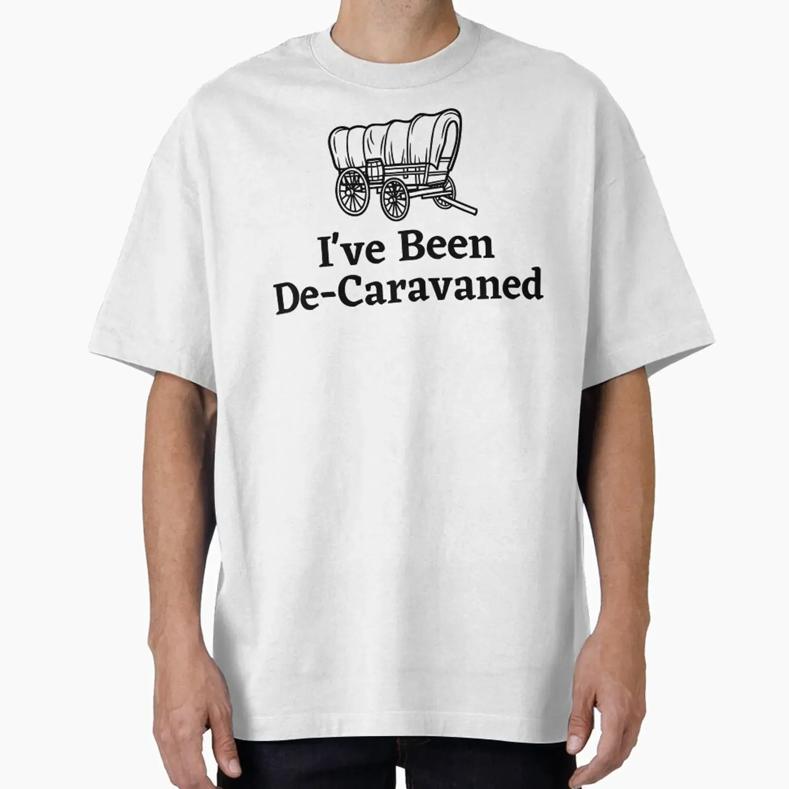 I've Been De Caravaned designed and sold by StriderDesigns vintage Washed Stylish Versatile Comfortable Breathable Unisex homme