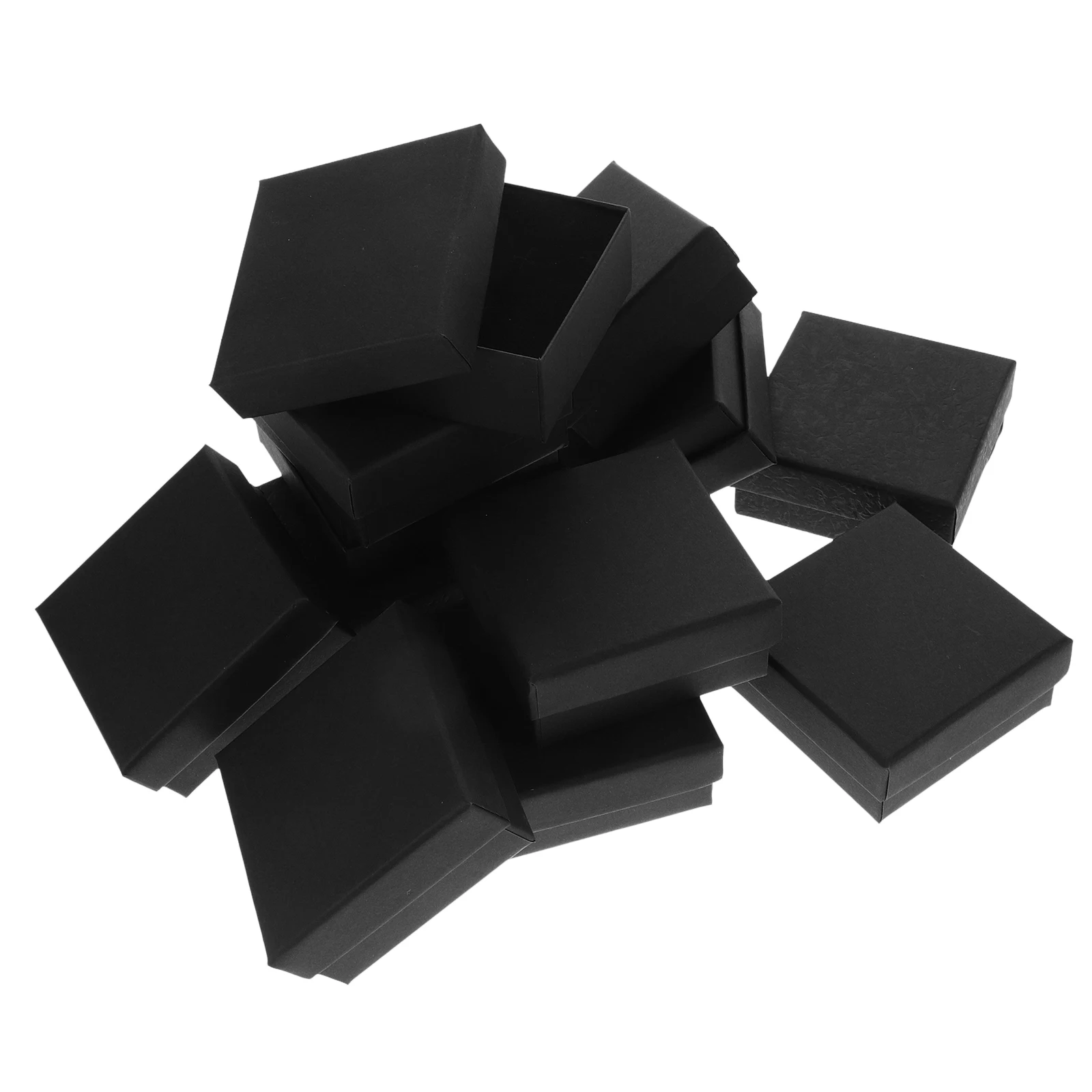 

12pcs Gift Boxes Small Travel Case Cardboard Necklace Bracelet Earring Storage Packaging Earring Gift Box Box