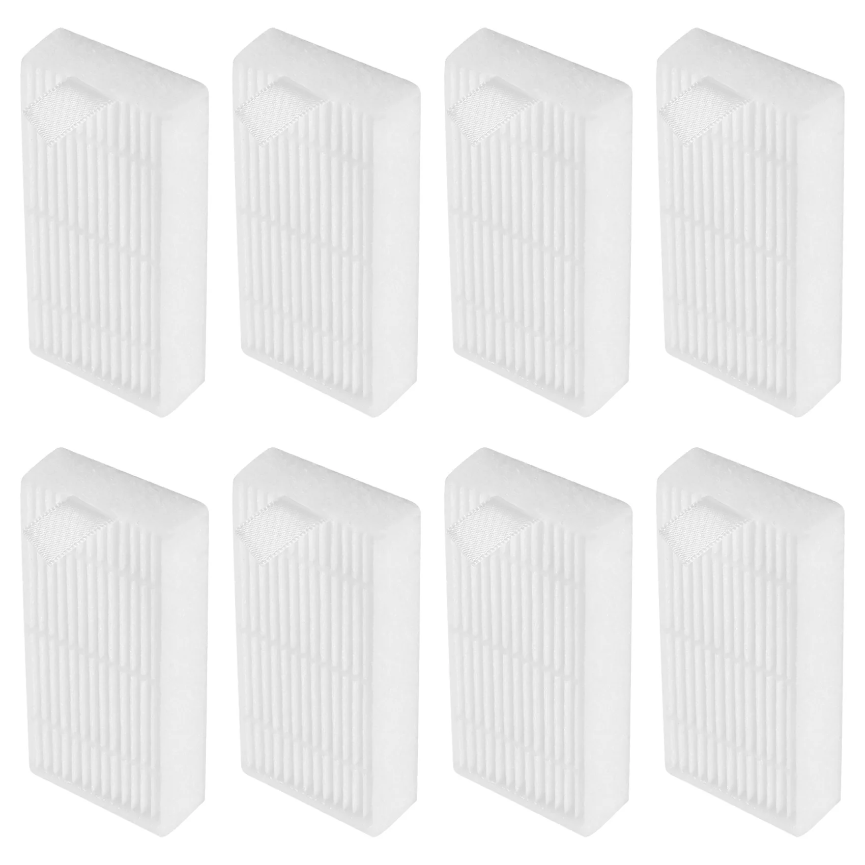 T71C 8 Pack Premium Hepa Filter สําหรับ Ilife V3S V5 V5S V3S Pro เครื่องดูดฝุ่นหุ่นยนต์