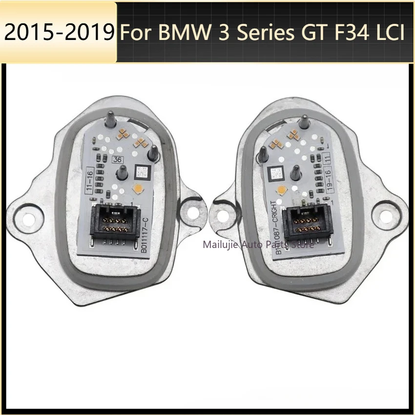 

OE 63117470429 63117470430 For BMW 3 Series GT F34 LCI 2015-2019 Turn Headlight LED Headlight DRL Module Unit Car Accessories