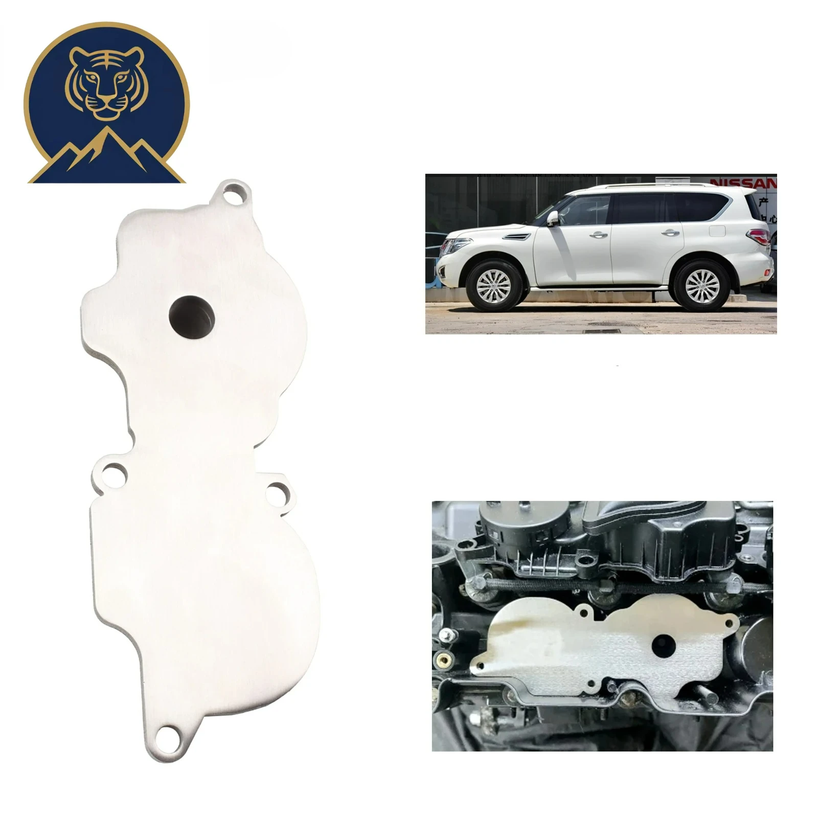 

Прочный адаптер вентиляции картера из нержавеющей стали для двигателя Nissan Patrol M57 3.0L