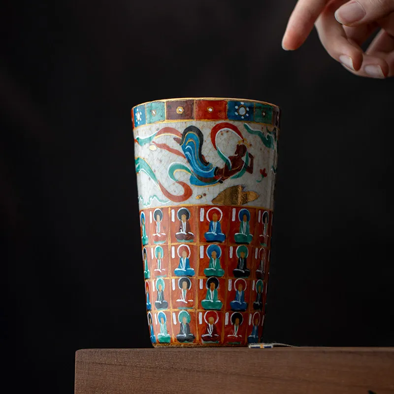 The Coke cup is all handmade, and the teacup will be given as a leader tea set and a first-class tea set gift.