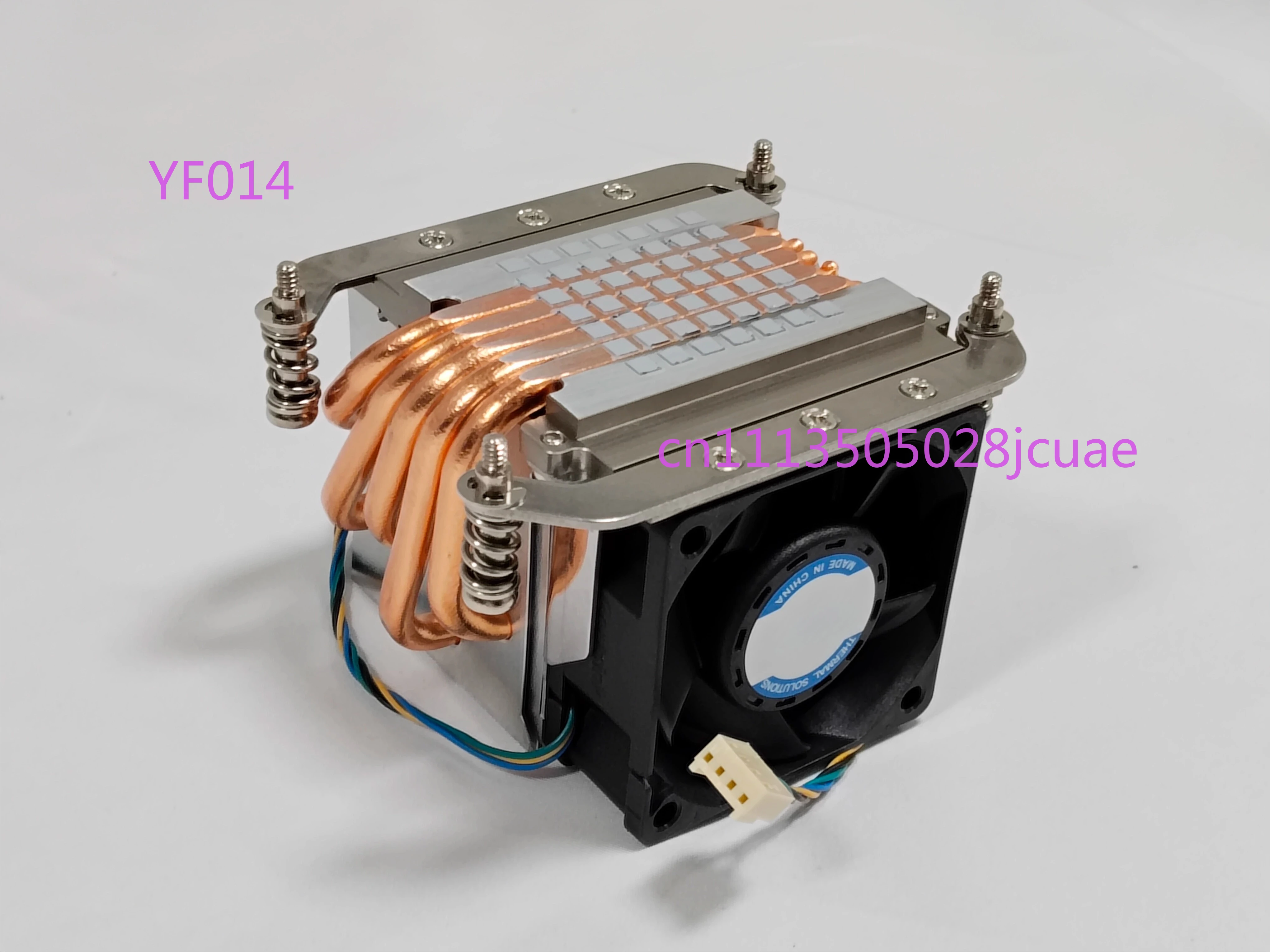 

2U AM4 AM5 CPU Heatsink Heat Pipe Server Cooler 170W 5A462 Fan