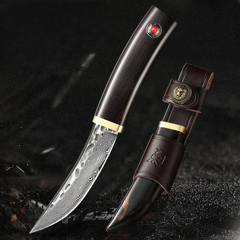 Damascus steel outdoor cutting knife bone knife,swiss army knife knives pocket knife Swiss Army knives Pocket knife