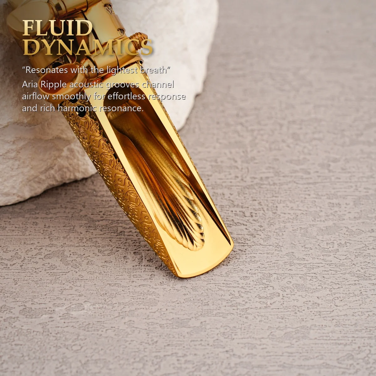 Metal Alto Saxophone Mouthpiece Double Ligature Set 24K Gold 3D Carved Jazz Pop Funk Sax Mouthpiece with Cap & Case 5 6 7 8