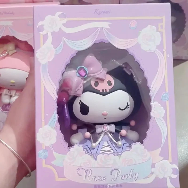 

Large Sanrio My Melody Kuromi Figures Action Figures Dollyii Desktop Decor Doll Collection Model Figurine Toy Gift Hot Selling