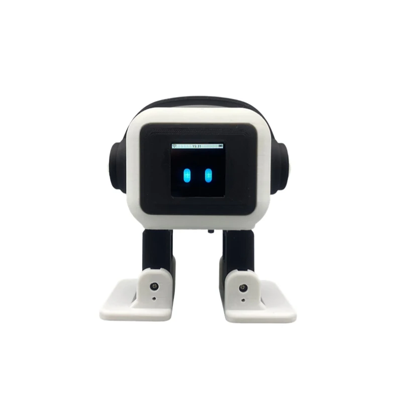 AI EMO Robot 1.54inches Screen Electronic Toys Intelligent Interactive Robots Voiceprint Recognition Companion for Child Gifts