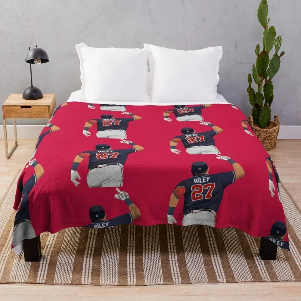 

Austin Riley 27 Throw Blanket Stylish Couch Blanket for Home Living Room