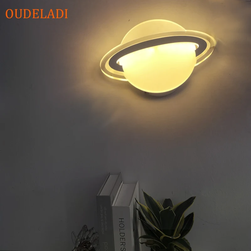 

Acrylic Starball Universe Wall lamps Modern Home Decor Bedroom Bedside Children's Room Aisle Living Room LED Wall Light